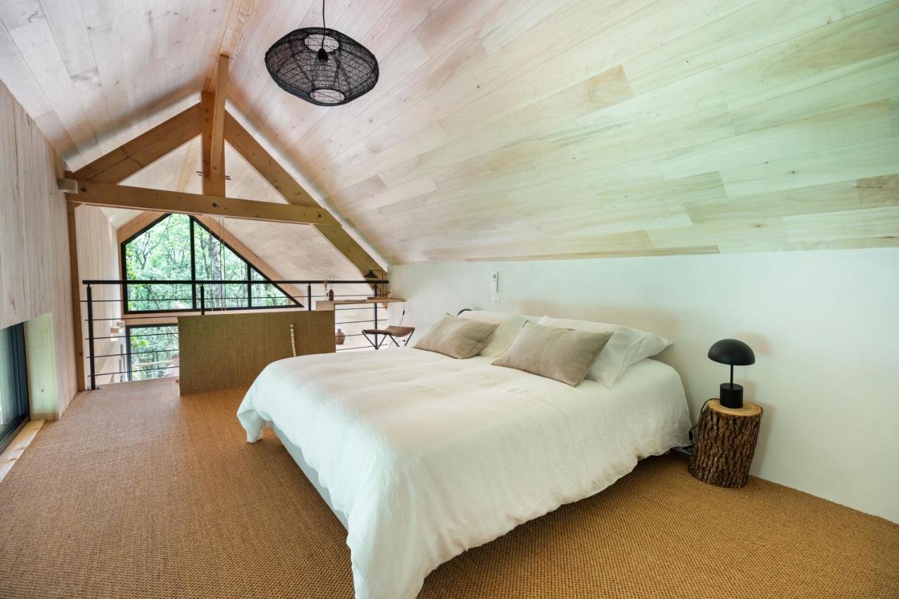 Wabi Sabi Lodge - Spa&Sauna Privatif - Foret Turenne Exterior photo
